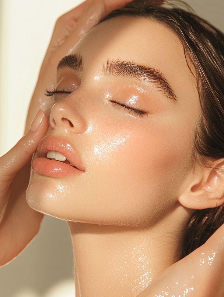 Clean girl look, Hydrated skin